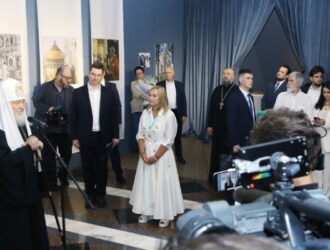 Выставка о роли Юрия Лужкова в воссоздании Храма Христа Спасителя открыта в Москве