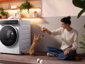 На российском рынке появилась весенняя новинка 2025 года — умная стиральная машина Roborock Zeo One